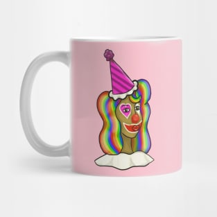 Rainbow Clown Mug